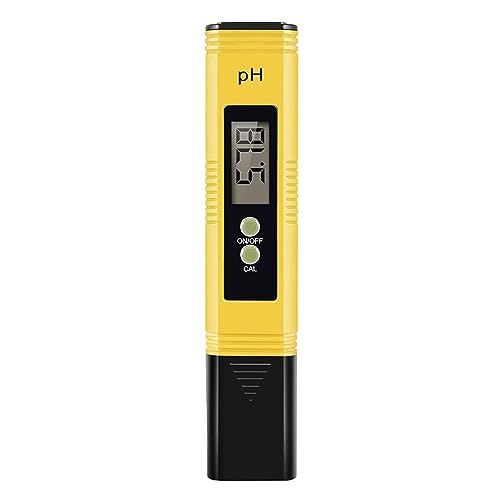 Wassertester Digitales PH-Messgerät, Hochpräziser Wasserqualitätstester, 0–14 PH-Messbereich For Aquarium, Pool, Trinkwasser, Pool(PH02Y) von SXYGYWA