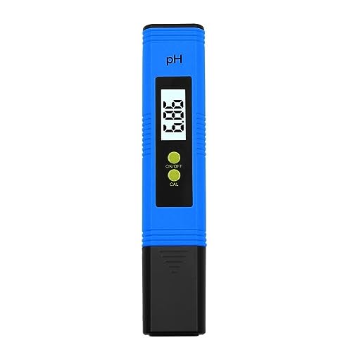 Wassertester PH-Messgerät, 0,01 PH, Hochpräziser Wasserqualitätstester Mit Messbereich, PH-Teststift, Geeignet For Schwimmbad-Aquarien(Blue) von SXYGYWA