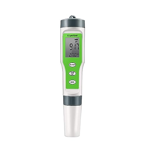 Wassertester TDS PH-Messgerät PH/TDS/EC/Temperaturmessgerät Digitaler Wasserqualitätsmonitor-Tester For Pools, Trinkwasser, Aquarien(Green) von SXYGYWA