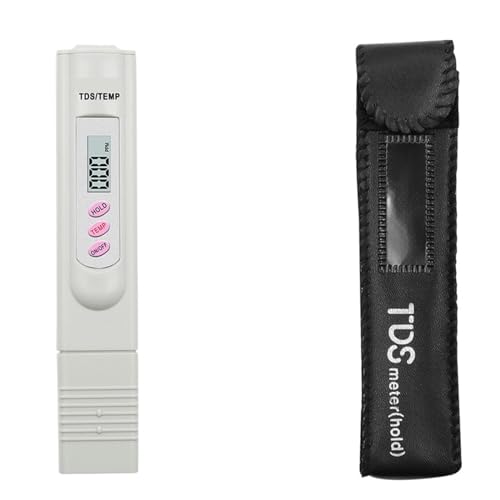 Wassertester Tragbarer Digitaler LCD-TDS-Messstift Mit Hochpräzisem Säuremessgerät, TDS-Überwachungsgerät, Wasserqualitätsprüfgerät(Test pen box) von SXYGYWA