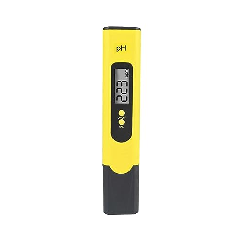 Wassertester Tragbarer Digitaler PH-Messstift 0-14pH Wasser-PH-Tester LCD-Display Trinkwassertester Genauigkeit 0,1/0,0(PH01) von SXYGYWA