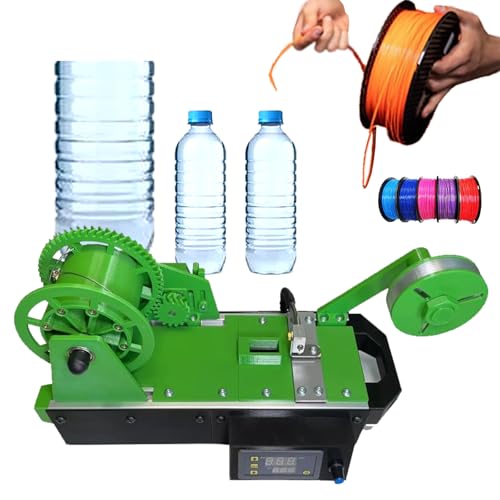 3D-Drucker-Extruder, Hersteller von recyceltem PET-Filament, einstellbare Temperaturregelung/Geschwindigkeit, pultrudiertes 3D-Fiament, für Familien (grün) von SXYKXYDL