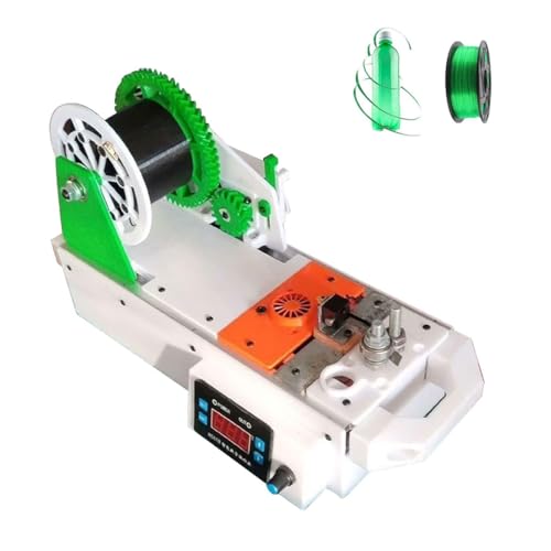 3D-Filament-Maker aus recyceltem PET, 3D-Drucker-Extruder, mit Digitalanzeige, Temperatur/Geschwindigkeit einstellbar, für Heimwerker, Studios von SXYKXYDL