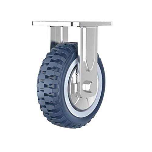 Industrielle Transportrollen, Schwerlastrad, Möbel-Lenkrollen mit Bremse, Trolley-Stummrolle, Einrad-Tragkraft 450 kg, Offroad-Typ, 6 Zoll fest Industrielle Transportrollen, Schwerlastrad, Möbel-Lenkrollen mit Bremse, Trolley-Stummrolle, Einrad-Tragkraft 450 kg, Offroad-Typ, 6 Zoll fest von SXYKXYDL