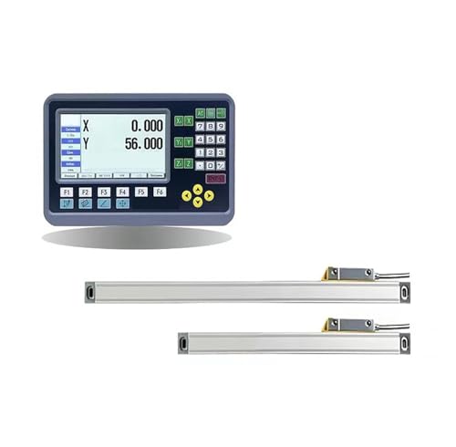 Lettura digitale a 2 assi DRO e righello con encoder lineare da 0 a 1000 mm (300 mm 900 mm) von SXYKXYDL