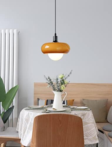 SXYSXYSXY Esszimmerlampe Nordisch Hängelampe Modern Design Glas Pendelleuchte Minimalismus Kronleuchte Flur Küche Schlafzimmer Nachttisch Beleuchtung Deckenleuchte 28 * 23cm von SXYSXYSXY