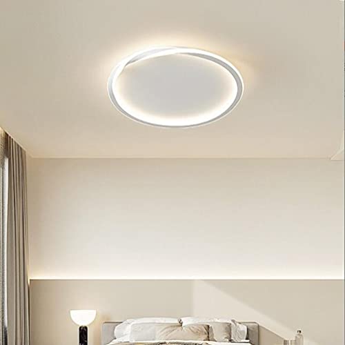SXYSXYSXY LED Minimalismus Deckenlampe Moderne Schlafzimmer Deckenleuchte 40W Dimmbar Kinder Deckenleuchten mit Fernbedienung küchenlampen Wohnzimmer 3000K - 6000K Designer-Lampe Ø40cm von SXYSXYSXY