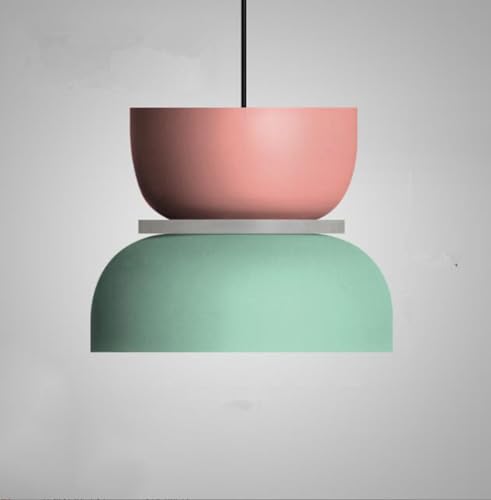 SXYSXYSXY LED Nordic Macaron Hängeleuchten Esstischlampe Kreatives Design Metall Nachttisch Schlafzimmer Hängelampe Modern Minimalismus Pendellampe Für Küche E27,C SXYSXYSXY LED Nordic Macaron Hängeleuchten Esstischlampe Kreatives Design Metall Nachttisch Schlafzimmer Hängelampe Modern Minimalismus Pendellampe Für Küche E27,C von SXYSXYSXY