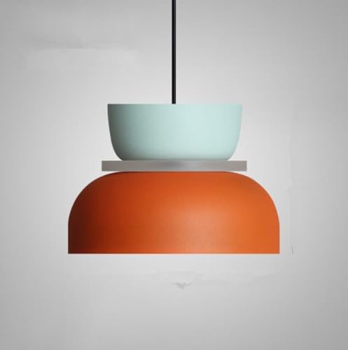 SXYSXYSXY LED Nordic Macaron Hängeleuchten Esstischlampe Kreatives Design Metall Nachttisch Schlafzimmer Hängelampe Modern Minimalismus Pendellampe Für Küche E27,E SXYSXYSXY LED Nordic Macaron Hängeleuchten Esstischlampe Kreatives Design Metall Nachttisch Schlafzimmer Hängelampe Modern Minimalismus Pendellampe Für Küche E27,E von SXYSXYSXY
