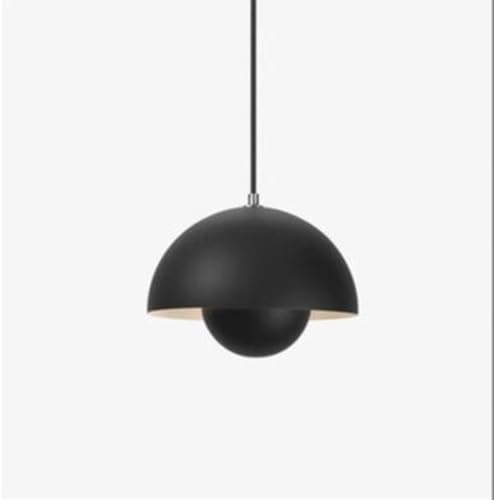SXYSXYSXY Modern Nordic Hängelampe Nachttisch Pendelleuchte Minimalismus Esszimmerlampe Hängeleuchten Deckenleuchte E27 Für Schlafzimmer Wohnzimmer Ø23*16cm,Schwarz, 65833037-BLACK SXYSXYSXY Modern Nordic Hängelampe Nachttisch Pendelleuchte Minimalismus Esszimmerlampe Hängeleuchten Deckenleuchte E27 Für Schlafzimmer Wohnzimmer Ø23*16cm,Schwarz, 65833037-BLACK von SXYSXYSXY