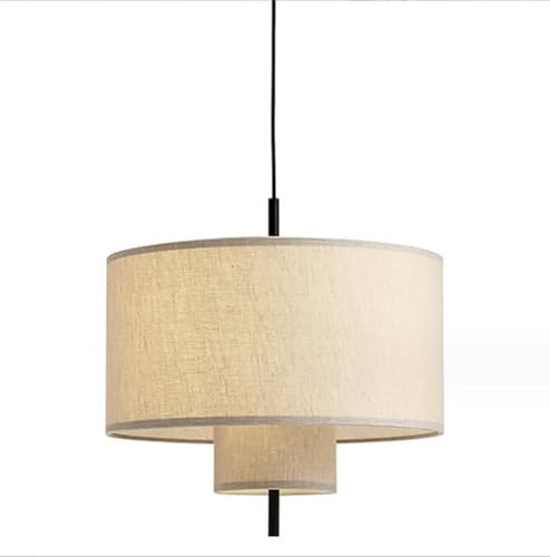 SXYSXYSXY Modern Vintage Hängeleuchte Esszimmerlampe Kreatives Design Stoffschirm Hängelampe Deckenleuchte für Wohnzimmer Küche Schlafzimmer Restaurant E27 48 * 34cm SXYSXYSXY Modern Vintage Hängeleuchte Esszimmerlampe Kreatives Design Stoffschirm Hängelampe Deckenleuchte für Wohnzimmer Küche Schlafzimmer Restaurant E27 48 * 34cm von SXYSXYSXY