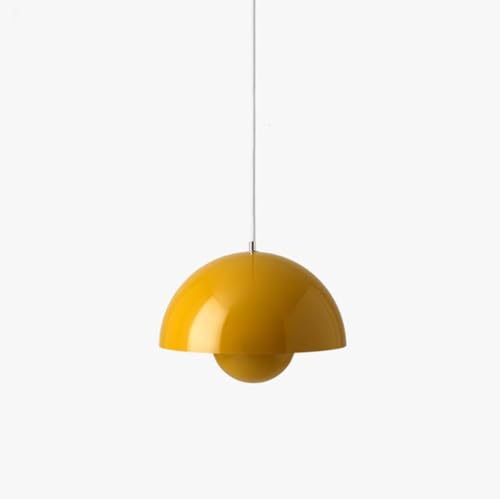 SXYSXYSXY Nordic Kreatives Hängeleuchte Knospe-Design Esszimmerlampe Nachttisch Hängelampe Schlafzimmer Minimalismus Pendelleuchte E27 Wohnzimmer Ø23*16cm,D von SXYSXYSXY