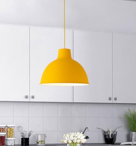 SXYSXYSXY Nordic Modern Pendelleuchte Industrielle Metall Esszimmerlampe Kreatives Design Hängelampe Schlafzimmer Hängeleuchte E27 Wohnzimmer Loft 31 * 25cm,Gelb SXYSXYSXY Nordic Modern Pendelleuchte Industrielle Metall Esszimmerlampe Kreatives Design Hängelampe Schlafzimmer Hängeleuchte E27 Wohnzimmer Loft 31 * 25cm,Gelb von SXYSXYSXY