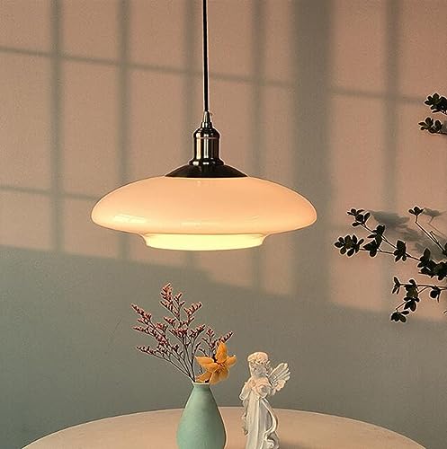 Vintage Glas Pendellampe Französischer Stil Esszimmerlampe Schlafzimmer Hängelampe Minimalismus Pendelleuchte für Wohnzimmer Loft Decken Hänge Leuchte E27 Ø32cm Vintage Glas Pendellampe Französischer Stil Esszimmerlampe Schlafzimmer Hängelampe Minimalismus Pendelleuchte für Wohnzimmer Loft Decken Hänge Leuchte E27 Ø32cm von SXYSXYSXY