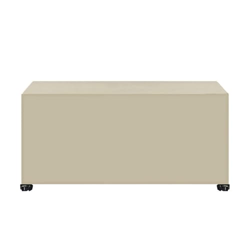 SXZAGZR Abdeckung Für Gartenmöbel, Schutzhülle Gartenmöbel, Gewebe Abdeckplane Gartenmöbel Für Gartentische Terrassenmöbel Outdoor-Tisch Rechteckig Schwarz (230x165x80cm,Beige) von SXZAGZR