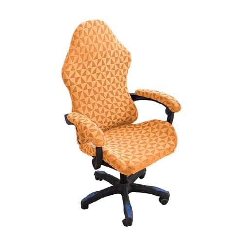 SXZAGZR Gaming Stuhl Abdeckung, Gaming-Stuhlhussen, Gaming Stuhl Abdeckung Und Bürostuhl Bezug - Gaming Stuhl Stoff Und Sessel Überzug Für Gaming Chair (Orange) von SXZAGZR