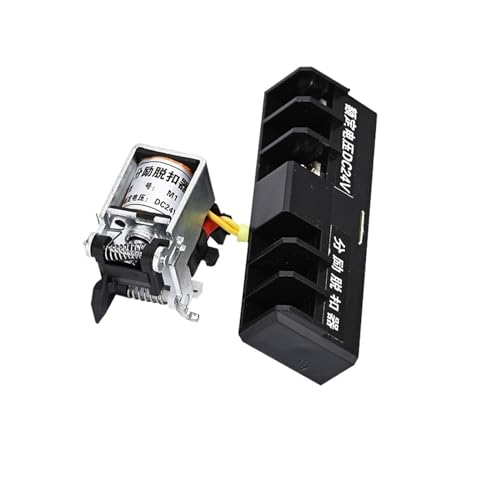 SXZMAZS 1PCS MCCB Shunt Release DC AC 24V 220V 110V 380V Spannung Fernbedienung Release Hilfs (Size : DC24V-48V MX, Color : 10-125A) von SXZMAZS