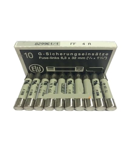 SXZMAZS 1PCS Sicherung FF10A 500V 7012540 6,3X32MM Keramikrohrsicherung SXZMAZS 1PCS Sicherung FF10A 500V 7012540 6,3X32MM Keramikrohrsicherung von SXZMAZS