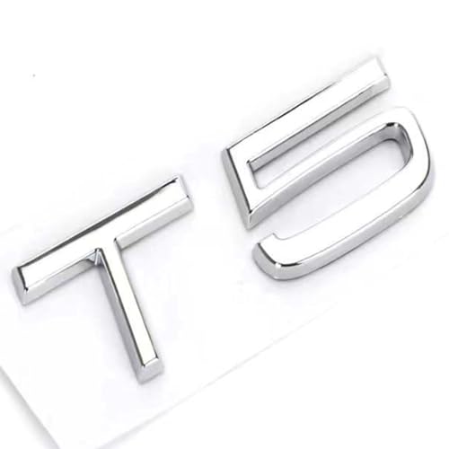 SXZMAZS Auto Abzeichen Logo Aufkleber für Volvo T3 T4 T5 T6 T8 V8 AWD, Fahrzeug Wasserdicht Dekoration Emblem FürAuto Modifikation Car Styling Dekorative Zubehör,Silver- T5 SXZMAZS Auto Abzeichen Logo Aufkleber für Volvo T3 T4 T5 T6 T8 V8 AWD, Fahrzeug Wasserdicht Dekoration Emblem FürAuto Modifikation Car Styling Dekorative Zubehör,Silver- T5 von SXZMAZS