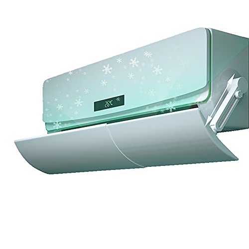 Luftabweiser Für Klimaanlage, Versenkbarer Windabweiser Imitiert Direkt Blasende Windschutzscheibe Klimaanlagenleitblech Für Home Office (Größe: 104X31.5CM) von SY-Home