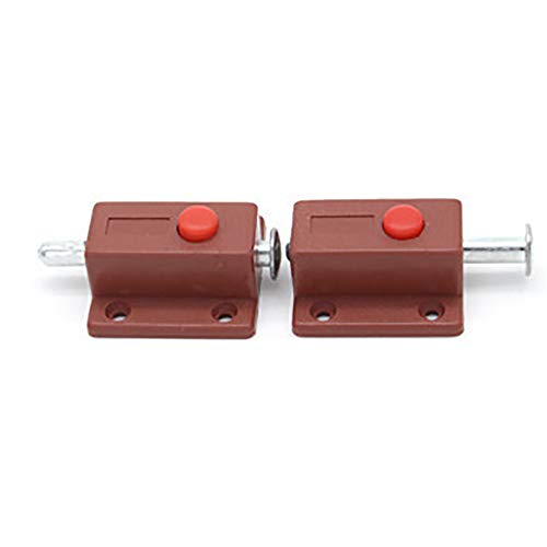 Magnetische Druckverschlüsse, 4 Stück ABS-Federriegel for Öffnen des Systemdämpfers for Küchen- und Badezimmerschränke Magnetische Druckverschlüsse, 4 Stück ABS-Federriegel for Öffnen des Systemdämpfers for Küchen- und Badezimmerschränke von SYBNIKOLF
