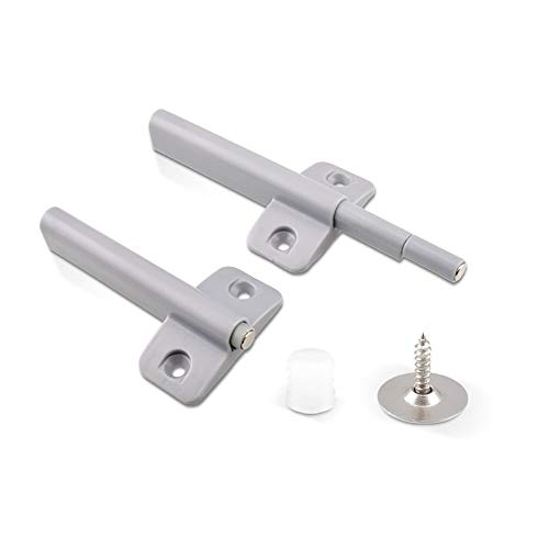 Magnetische Druckverschlüsse, 4 Stück elektromagnetische Druckfreigabe-Entriegelungsriegel, Dämpfer, Schranktürschloss for Küche, Badezimmer, Schrank Magnetische Druckverschlüsse, 4 Stück elektromagnetische Druckfreigabe-Entriegelungsriegel, Dämpfer, Schranktürschloss for Küche, Badezimmer, Schrank von SYBNIKOLF