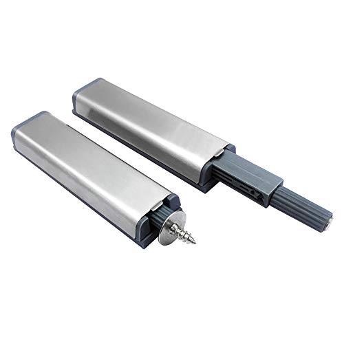 Magnetische Druckverschlüsse, 4-teiliges Push-Open-Verriegelungssystem, Dämpferpuffer, Kartenhülsen-Kit for Küchen- und Badezimmerschränke Magnetische Druckverschlüsse, 4-teiliges Push-Open-Verriegelungssystem, Dämpferpuffer, Kartenhülsen-Kit for Küchen- und Badezimmerschränke von SYBNIKOLF