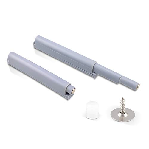Magnetische Druckverschlüsse, 5-teiliges Magnetschloss-Dämpfungspuffer-Push-Open-System for Küchen- und Badezimmerschränke, 88 mm, Grau Magnetische Druckverschlüsse, 5-teiliges Magnetschloss-Dämpfungspuffer-Push-Open-System for Küchen- und Badezimmerschränke, 88 mm, Grau von SYBNIKOLF
