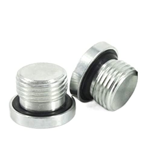 Messing-Verschlusskappen, 2 STÜCKE BSP Außengewinde Messing Innensechskant Endkappe Stecker Rohrverschraubung Anschlussadapter(BSP1l8) von SYBNIKOLF