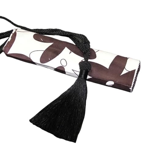 Quastenvorhänge, Bindeseil-Raffhalter, 1Pc Weave Quaste zurück Seil DIY Einfache Hängende Kugel Raffhalter Holdbacks Vorhang Hause Dekorative(Black) von SYBNIKOLF