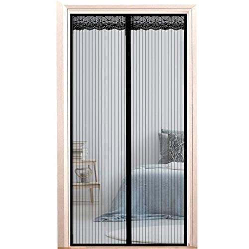 SYC Fliegengitter Tür,fliegengitter balkontür,Insektenschutz Magnet Fliegenvorhang - Kinderleichte Klebemontage Ohne Bohren für Wohnzimmer Balkontür Terrassentür von SYC