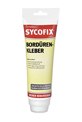 SYCOFIX Bordürenkleber (250 ml), Grundpreis 2,60 Euro/100ml von SYCOFIX