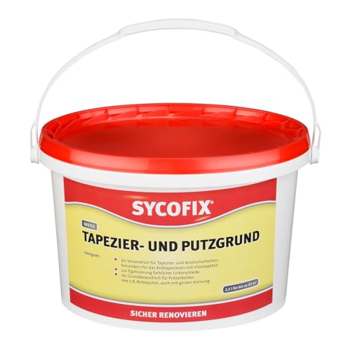 SYCOFIX Tapezier- u. Putzgrund LF weiß 2,5 Liter (für innen) von SYCOFIX