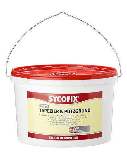 SYCOFIX Tapezier- u. Putzgrund LF weiß 5 l (für innen) von SYCOFIX