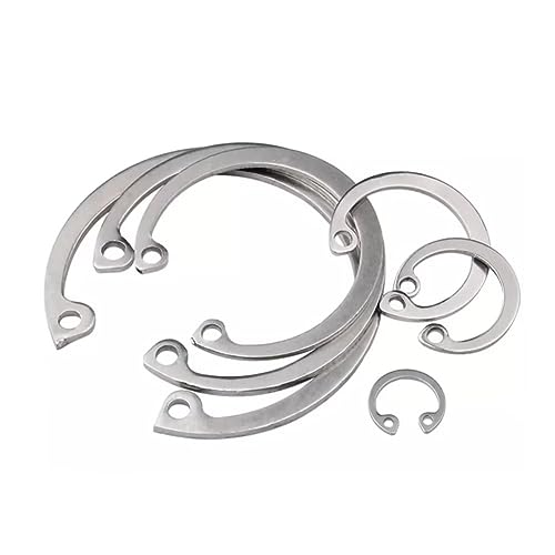SYDARSYN Sicherungsring Innen E-Clips Sprengringe Seegering Externes C-Clips Geteilte Schnallen Unterlegscheiben M38 (10 Stück) von SYDARSYN