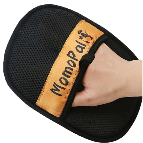 SYH&AQYE Handschuhe zur Tierhaarentfernung, wiederverwendbarer elektrostatischer Tierhaarentferner for Haustiere for Waschen, Enthaaren und Pflegen von SYH&AQYE