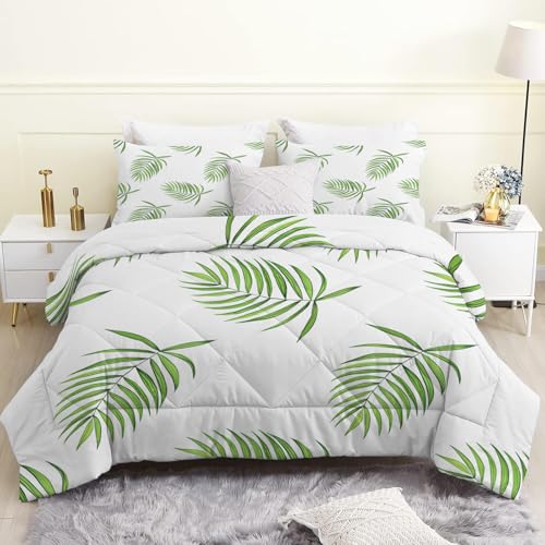 Blätter Bettdecke 155x220 cm, 4-Jahreszeiten Steppdecke, Waschbare Ganzjahresdecke ohne Bezug, Pflanzen Muster Weiche Schlafdecke, Großbettdecke, Minimalistischer -Ek15 Blätter Bettdecke 155x220 cm, 4-Jahreszeiten Steppdecke, Waschbare Ganzjahresdecke ohne Bezug, Pflanzen Muster Weiche Schlafdecke, Großbettdecke, Minimalistischer -Ek15 von SYHIEGO