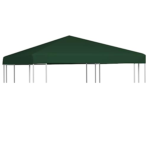 SYHNZB Obere Abdeckung für Pavillon, Ersatzdach, Ersatzdach für Gartenpavillon, Sonnendach, wasserdicht, UV-beständig, grün, 300 x 300 cm SYHNZB Obere Abdeckung für Pavillon, Ersatzdach, Ersatzdach für Gartenpavillon, Sonnendach, wasserdicht, UV-beständig, grün, 300 x 300 cm von SYHNZB