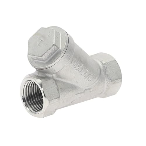1/4 "3/8" 1/2 "3/4" 1 "1-1/2" 2 "-4" BSP Innengewinde 304 Edelstahl Inline Y Typ Filter Sieb Ventil Wasser Gas 80 Mesh(3") von SYLALE