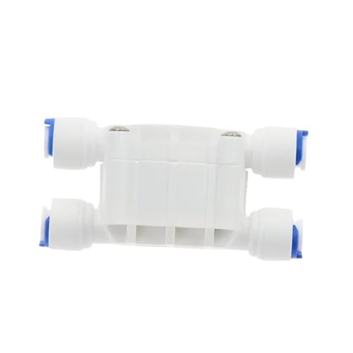 1/4" Schlauch Schnellanschluss Automatische Abschaltung 4-Wege-Ventil Fitting Aquarium RO Wasserfilter Umkehrosmose-System 1/4" Schlauch Schnellanschluss Automatische Abschaltung 4-Wege-Ventil Fitting Aquarium RO Wasserfilter Umkehrosmose-System von SYLALE