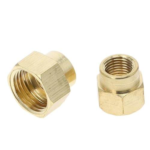 1 stücke 1/8 1/4 3/8 1/2 "BSP Weibliche X Gewinde Messing Rohr Armaturen Hex Mutter Stange Stecker Kupplung(03 to 04) von SYLALE