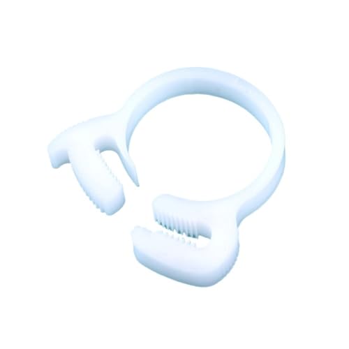 10/5 stücke Weiß Schlauch Klemmen 3,8~29,4mm Kunststoff Linie Wasser Rohr Starke Clip Frühling Krämpfe Kraftstoff Luft Rohr Fitting Feste Werkzeug(25.2-27.1mm(5pcs)) von SYLALE