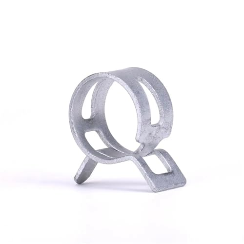 10–100 Stück 65MN Manganstahl-Beschichtung Federschlauchschelle Innendurchmesser 5–22 mm Hochfeste elastische Stahlschnalle Wasserrohrreifen(18mm 10Pcs) von SYLALE