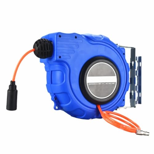 10M 15M 20M Automotive Luftschlauchtrommel Pneumatischer Schlauch PU-Rohr OD 8MM ID 5MM Automatischer einziehbarer Reel Teleskop-Trommelschlauch PU8 * 5(20M) von SYLALE