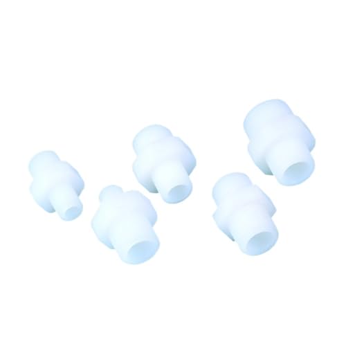 Kunststoff-Rohrverschraubungen 1/4 "3/8" 1/2 "3/4" Außengewinde Reduzier-Schnellverbinder Aquarium RO-Filter Umkehrosmosewasser(7) von SYLALE