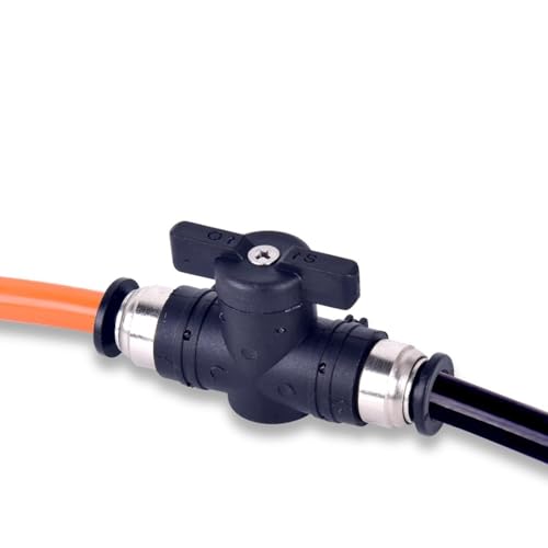 Pneumatische Push-In Schnell Anschluss Hand Ventil BUC4 6 8 10 12MM Hand Zu Drehen Pneumatische Schalter(4mm) von SYLALE