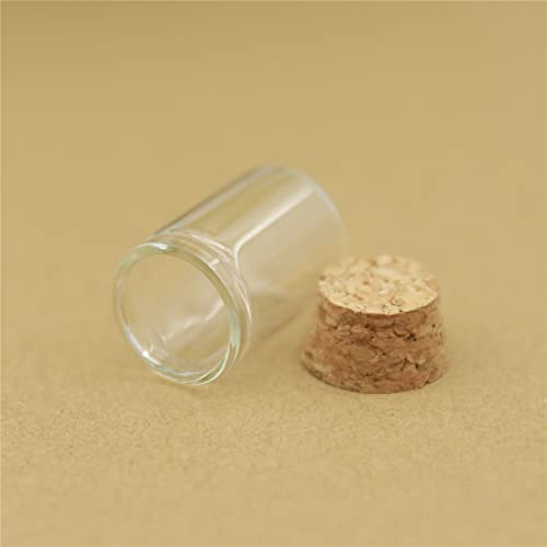 SYLALE 24 teile/los 22 * 30mm 5 ml Kleine Glas Flasche Stopper Reagenzglas Kork Mini Flaschen Container Kleine Gläser winzige Flasche glas von SYLALE