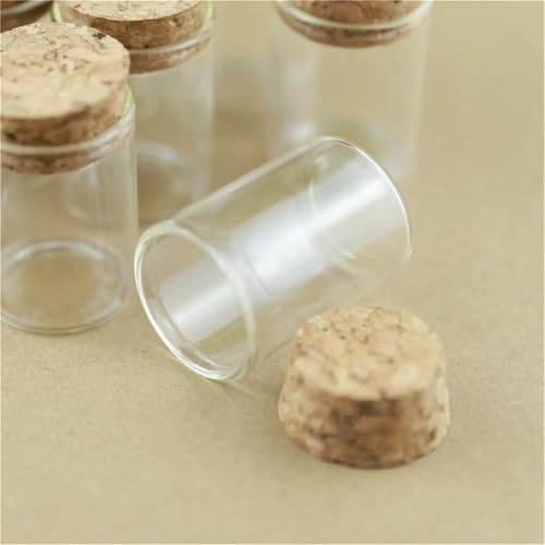 SYLALE 24 pcs/lot 15ml size 26 * 30 * 40mm Mini Glass Test Tube with Cork Stopper Decoration Bottles Container Jars Vials DIY Craft Wedding SYLALE 24 pcs/lot 15ml size 26 * 30 * 40mm Mini Glass Test Tube with Cork Stopper Decoration Bottles Container Jars Vials DIY Craft Wedding von SYLALE