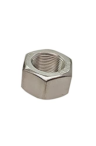 Linksgewinde Feingewinde Sechskantmutter M6~M24 Edelstahl 304 Umkehrgewinde Sechskant Sechskantmuttern Linkszahnmuttern (Color : M12x1(2pcs)) von SYLALE