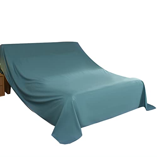SYLC Staubschutztuch Für Möbel, Möbel Staubtuch Verschlüsseltes Polyestergewebe, Staubtuch Abdeckung Staubdichte Bettdecke Weiches Atmungsaktives (Blau,240×200cm) von SYLC